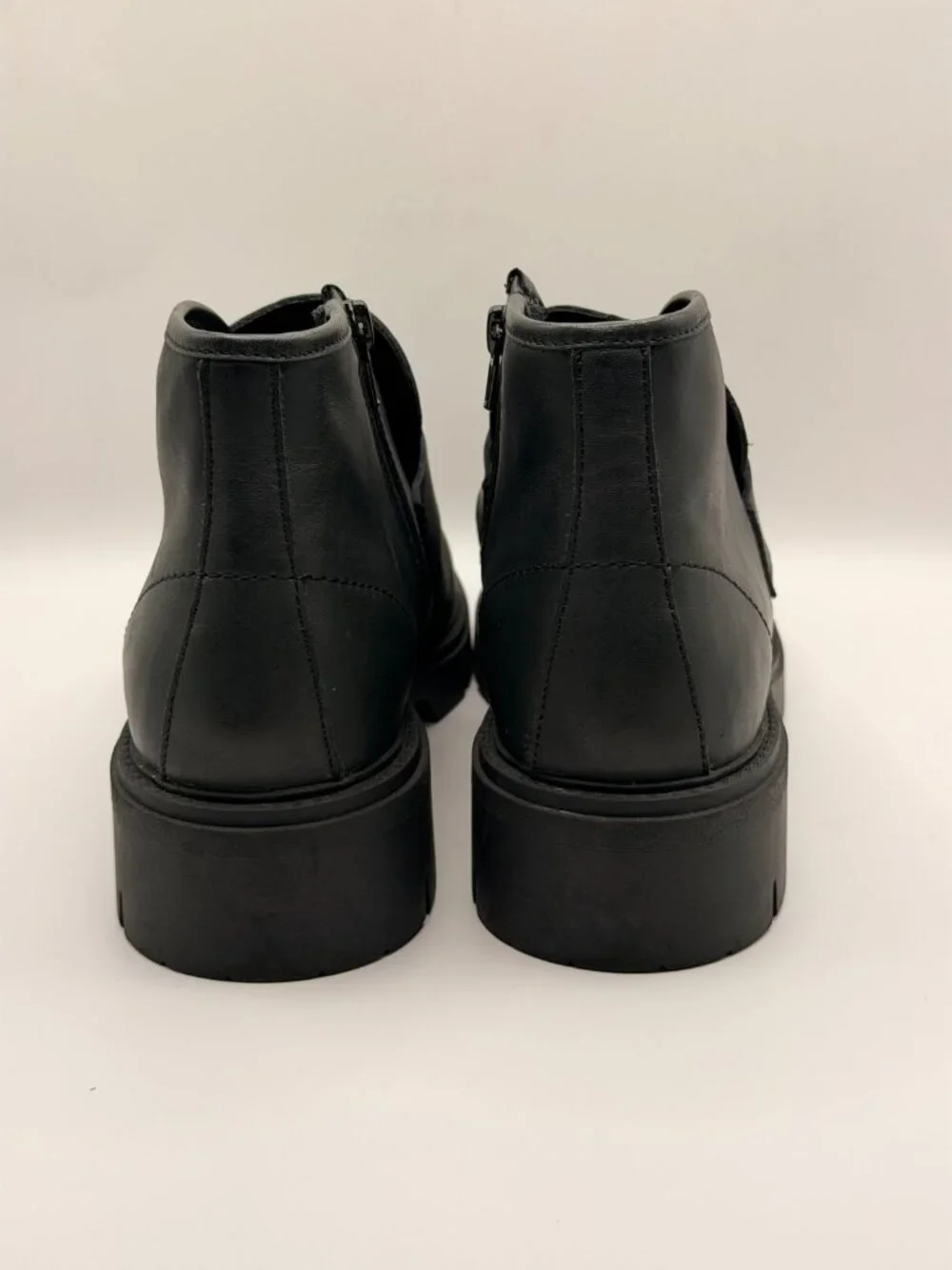 Blondo Women Kayloni Black Leather Waterproof Bootie Sz 10